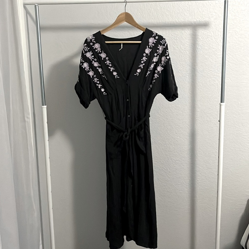 Free people embroidered dress